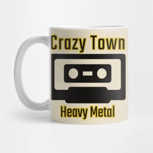 Retro Crazy Town Mug